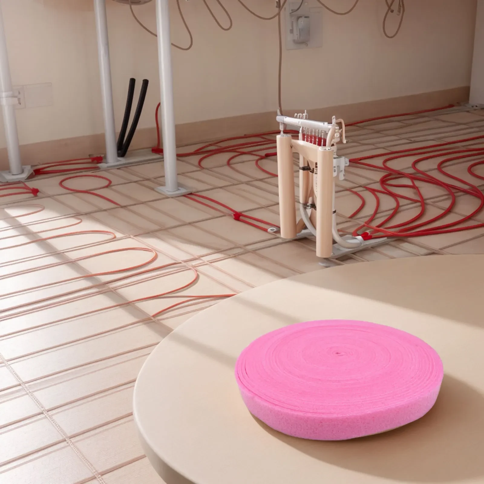 Expansion Joint Tape Edging Strip Home Renovation 50*5MM Size EPE Material Thermal Insulation Various Surfaces Compatibility