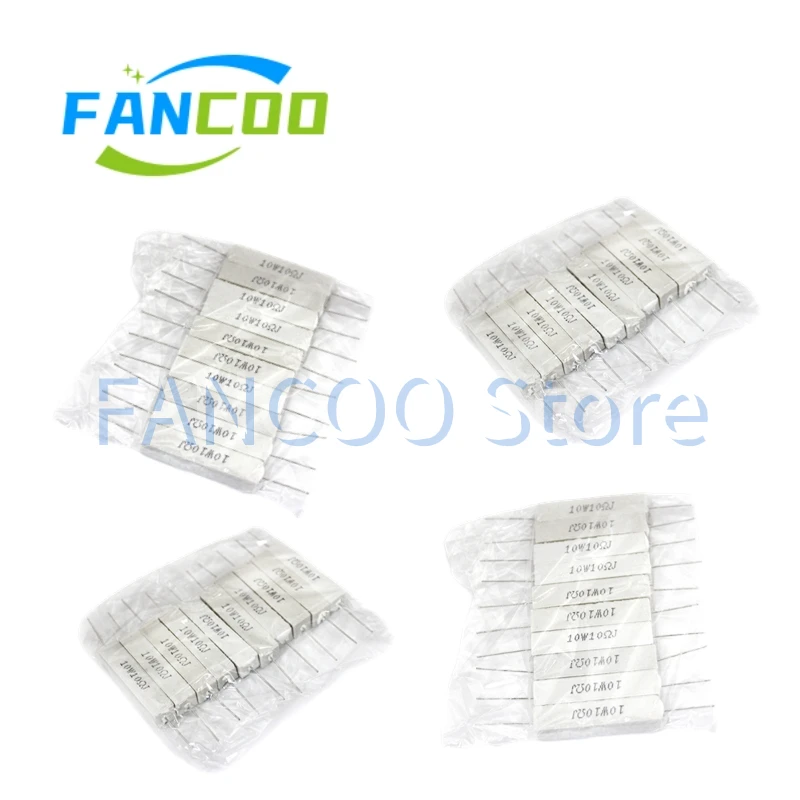 10Pcs 10W 5% Cement…