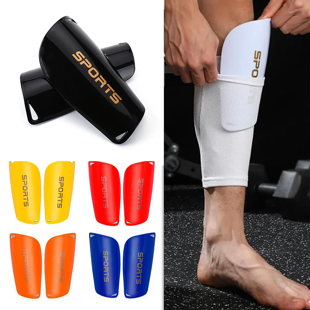 1 Pair Sports Soccer Shin Guard Pad Sleeve Sock Leg Support Football Compression Calf Sleeve Shinguard For Adult Teens Children