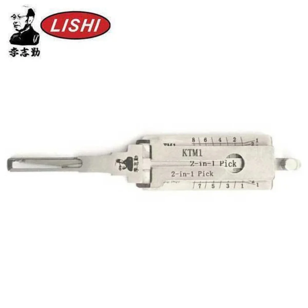 

LISHI KTM1 End Milling Tool 2-in-1 Pick & Decoder