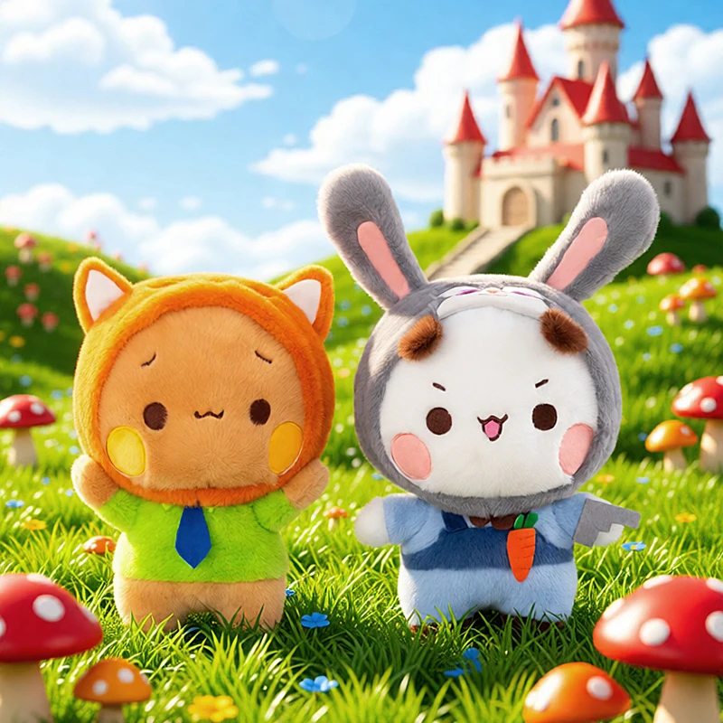 60 cm Zootopia schattige knuffel Bubu pop schattige knuffeldier paar pop kinderen verjaardag kerstcadeau voor kinderkamer decoratie