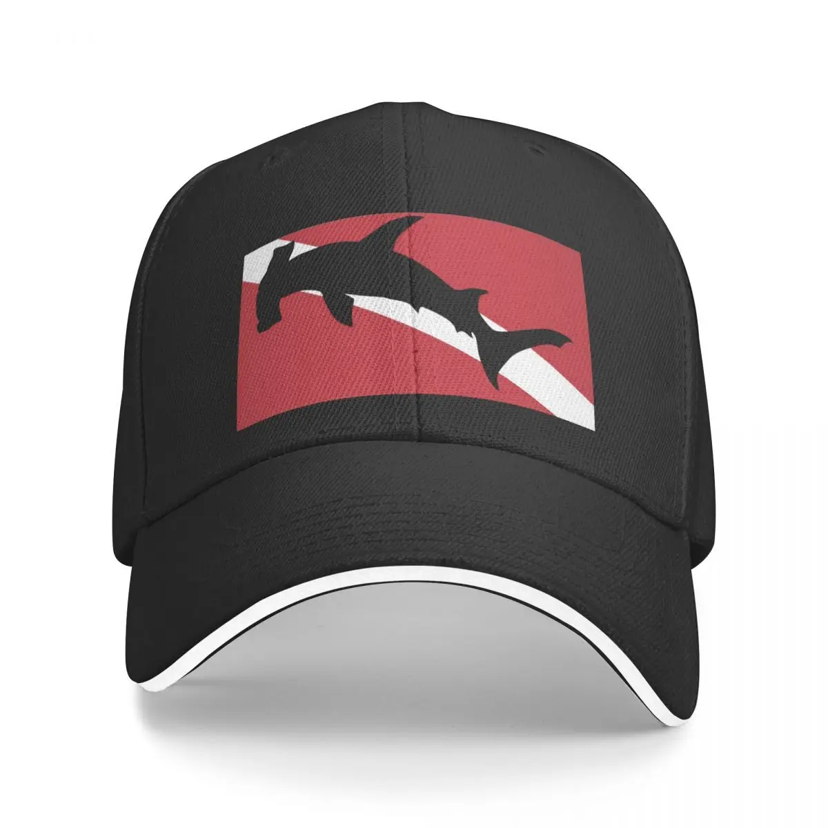 Gorra de béisbol con logotipo de Shark Diver para hombre, gorro de verano, 3067