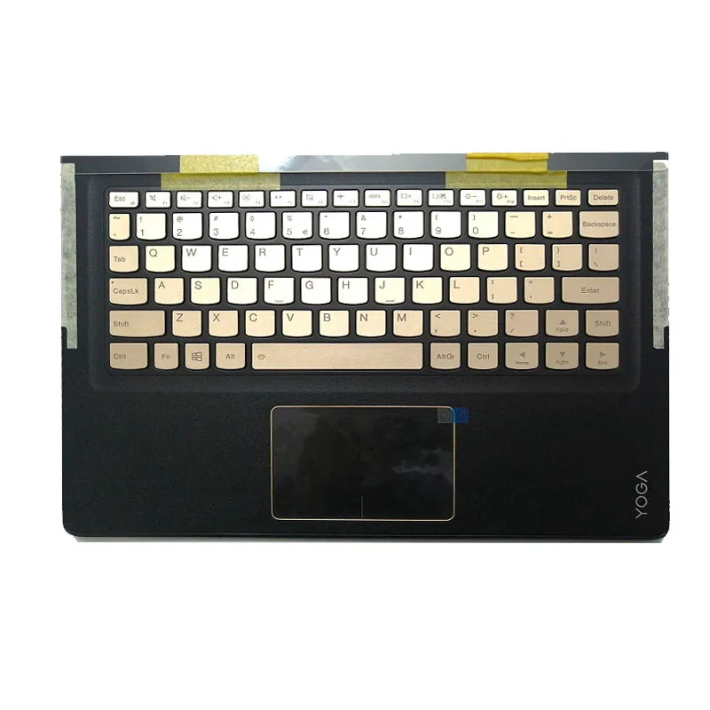 

ForThe New Lenovo Yoga 900S-12 Palm Pad Keyboard Touch Pad US Gold Key Cap 5CB0K93792