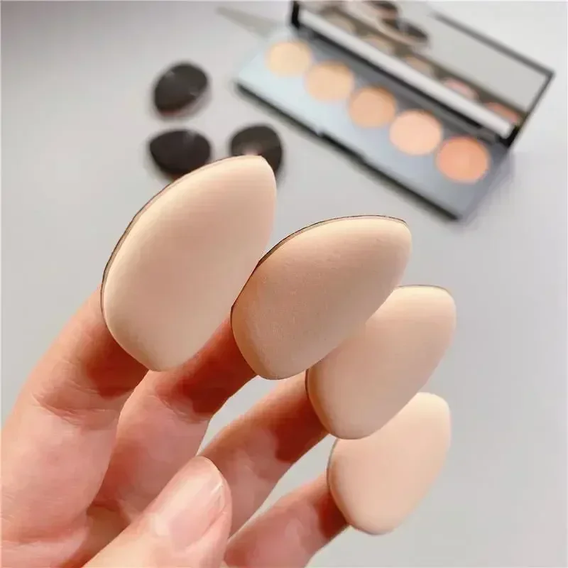 Professionele Cosmetische Spons Puff Mini Vinger Luchtkussens Concealer Vloeibare Foundation Poeder Nat Droog Gebruik Detail Schoonheid Tools