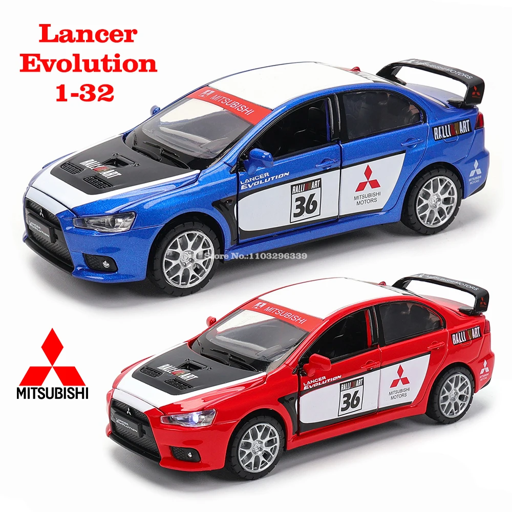 MSZ 1:32 Mitsubishi Winged Land God WRC alloy car mold die-casting car mold decoration series toy tools gift mold series