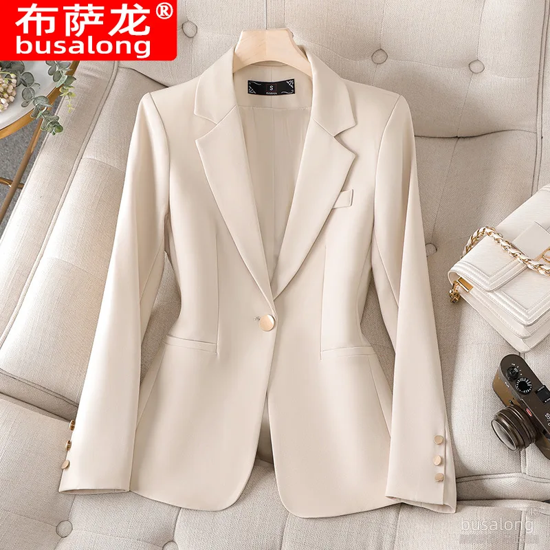 

Новый стильный модный костюм, повседневный женский профессиональный пиджак с длинными рукавами, официальная куртка, рабочая одежда8821