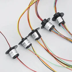 2/4 // 6/8/12/18 canali Micro ruota anello di contatto 2A diametro 12.5mm per RC escavatore modello fai da te PTZ Gimbal anelli di raccolta elettrici