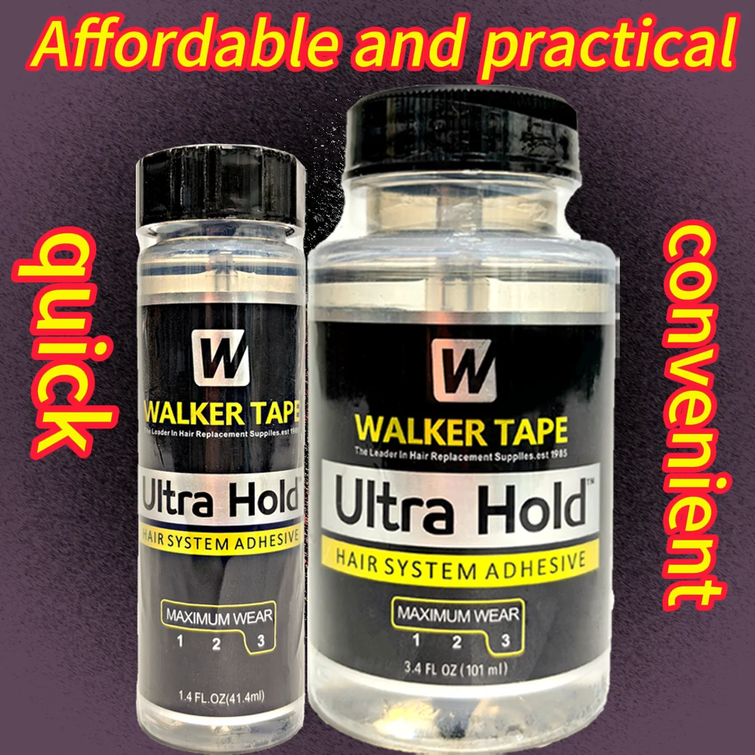 워커 테이프 울트라 홀드 레이스 접착제 방수 코스프레 가발, 가짜 귀, 레이스 가발, 수염, 이음매 없음, 내구성, 빠르고 부드러움