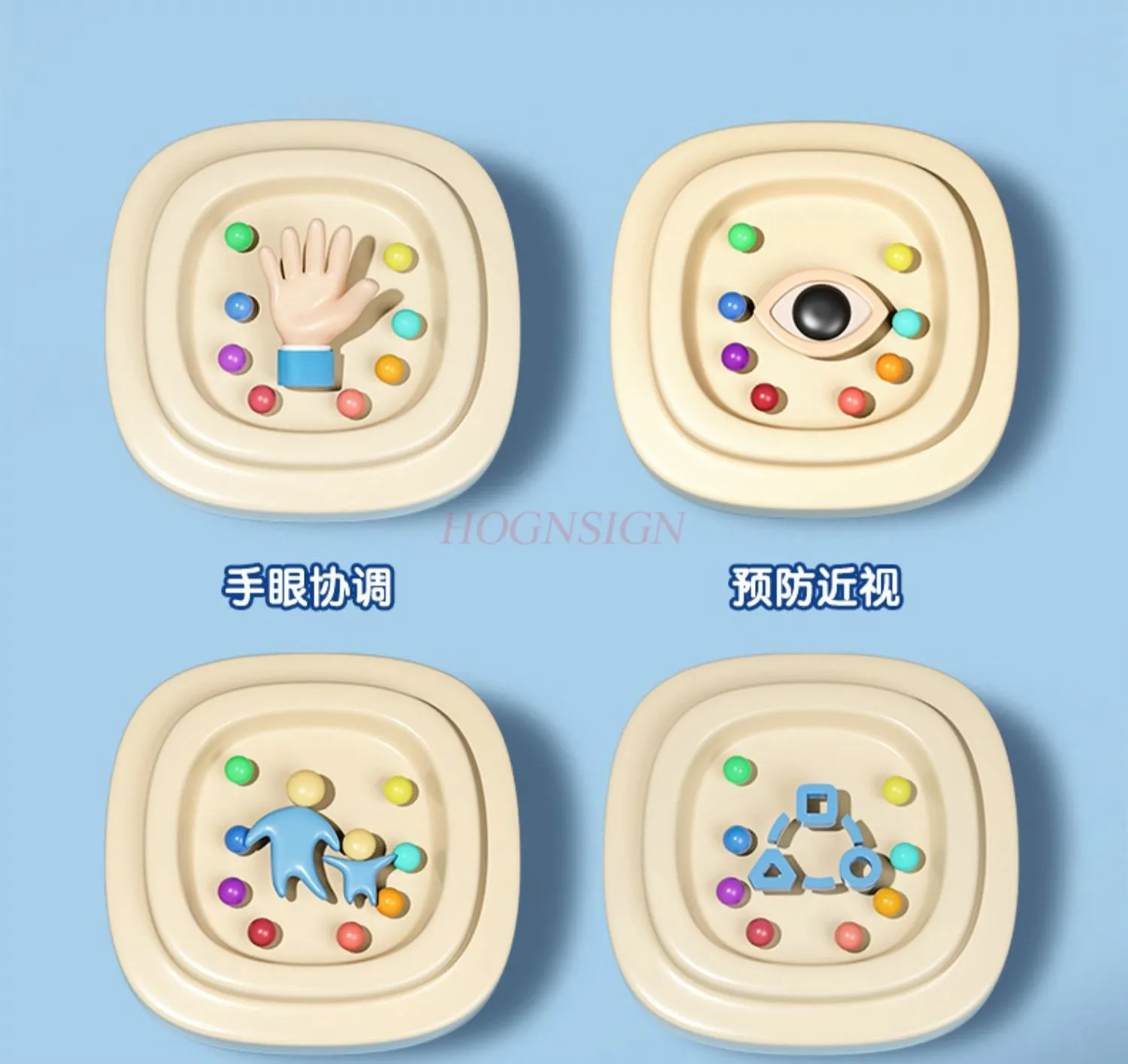 Treinador de tênis de mesa suspenso profissional para crianças, dispositivo sensorial para pais e filhos, coordenação olho-mão