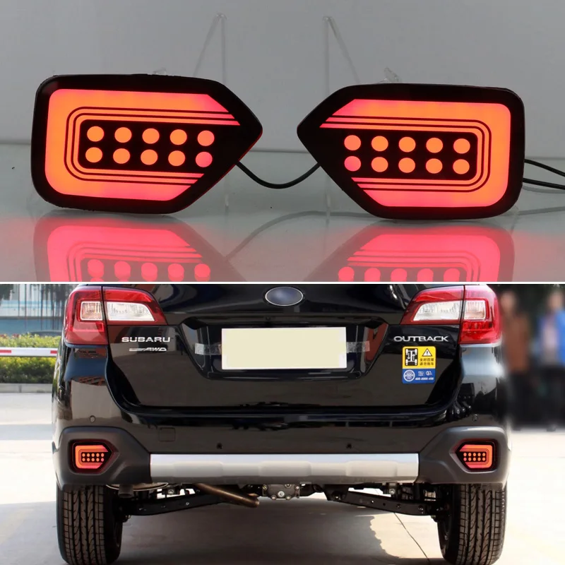 

Car Rear Bumper Light For Subaru Outback 2015 2016 2017 2018 2019 2020 LED Indicators Turn Signal Reflector Brake Lamp