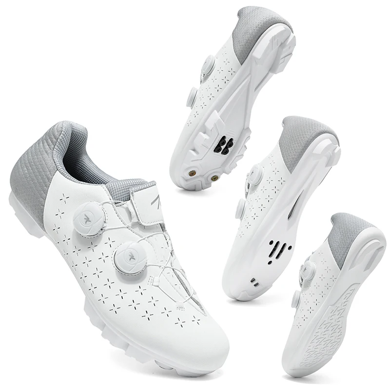 

Men MTB Cycling Shoes 2026 Professional Route Cleats Speed Road Bike Sneaker Racing Women Flat Bicycle Mountain Biking Footwear