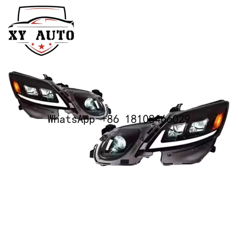 ترقية حديثا التحديثية لكزس GS 2004-2012 بدوره إشارة النهار تشغيل أضواء LED المصابيح الأمامية