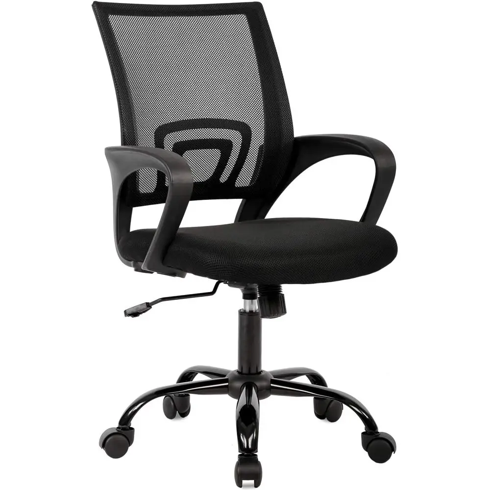 

Ergonomic Mesh Office Chair with Lumbar Support, Adjustable Swivel for Home Desk Use