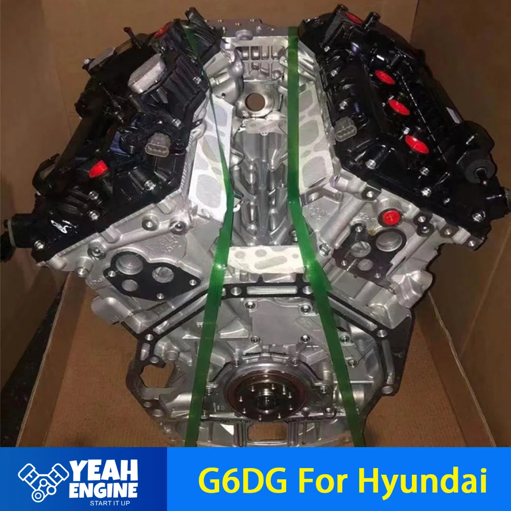 محرك Gasonline 3.0L 6 اسطوانات G6DG لشركة Hyundai Kia Santa Fe Grandeur Cadenza كتلة اسطوانة طويلة اكسسوارات السيارات