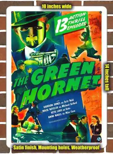 

Metal Sign - 1939 Green Hornet Movie- 10x14 inches