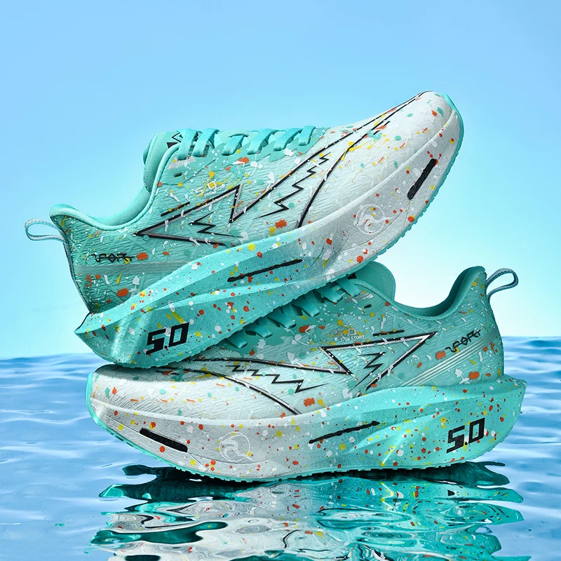 

Кроссовки унисекс, высококачественные удобные кроссовки для бега с дышащей сеткой, амортизирующая спортивная обувь на плоской подошве для мужчин и женщин