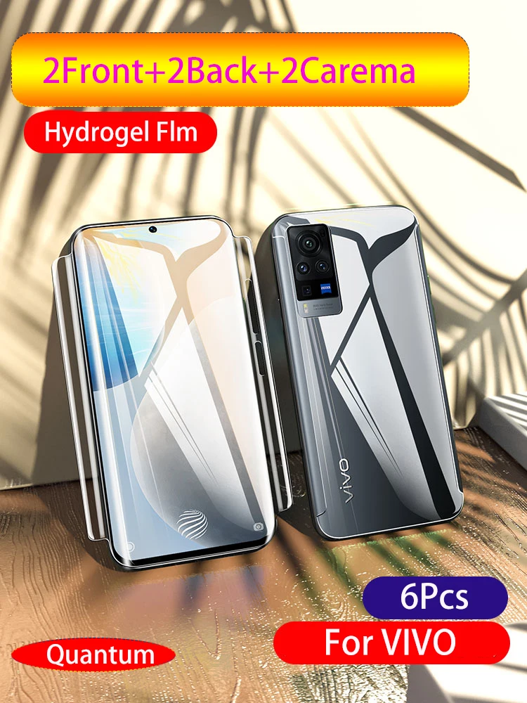 IQOO 11Pro Front Back Full Coverage For VIVO IQOO11 Screen Protector HD Soft Hydrogel Film Full Coverage