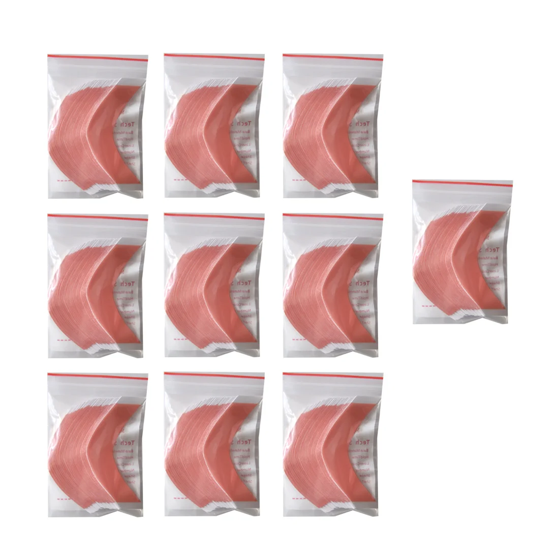 

360Pcs/10Bag Duo-Tac Super Strong Wig Double Tape Adhesive Hair System Extension Strips for Toupee Lace Wigs Film CC