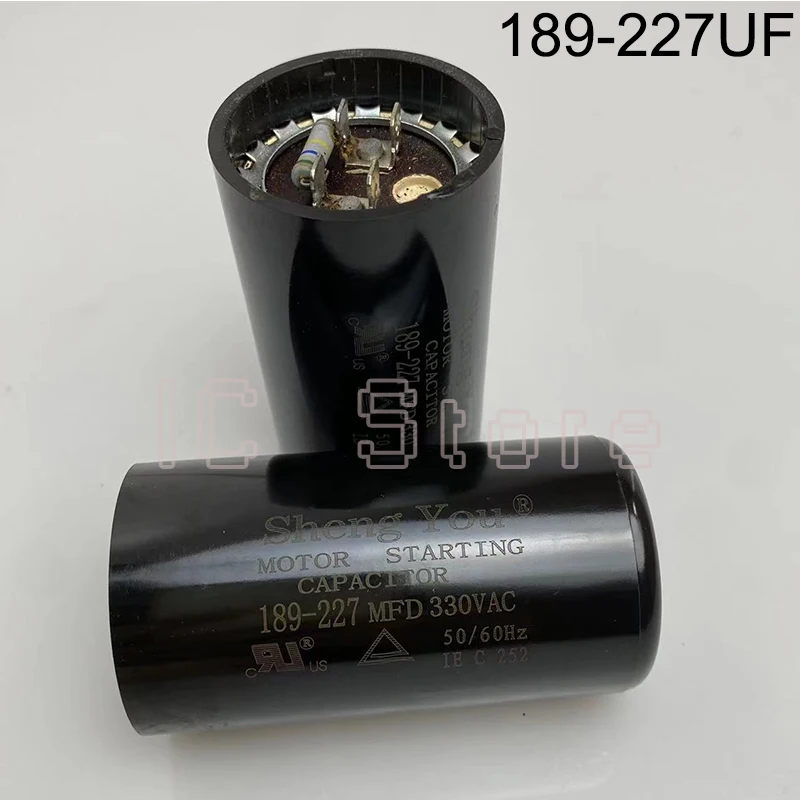 1PCS CD60 330VAC Starting Capacitor 53 72 88 108 124 130 145 161 189 216 270 340 400UF/MFD Electric Freezer Start Capacitor