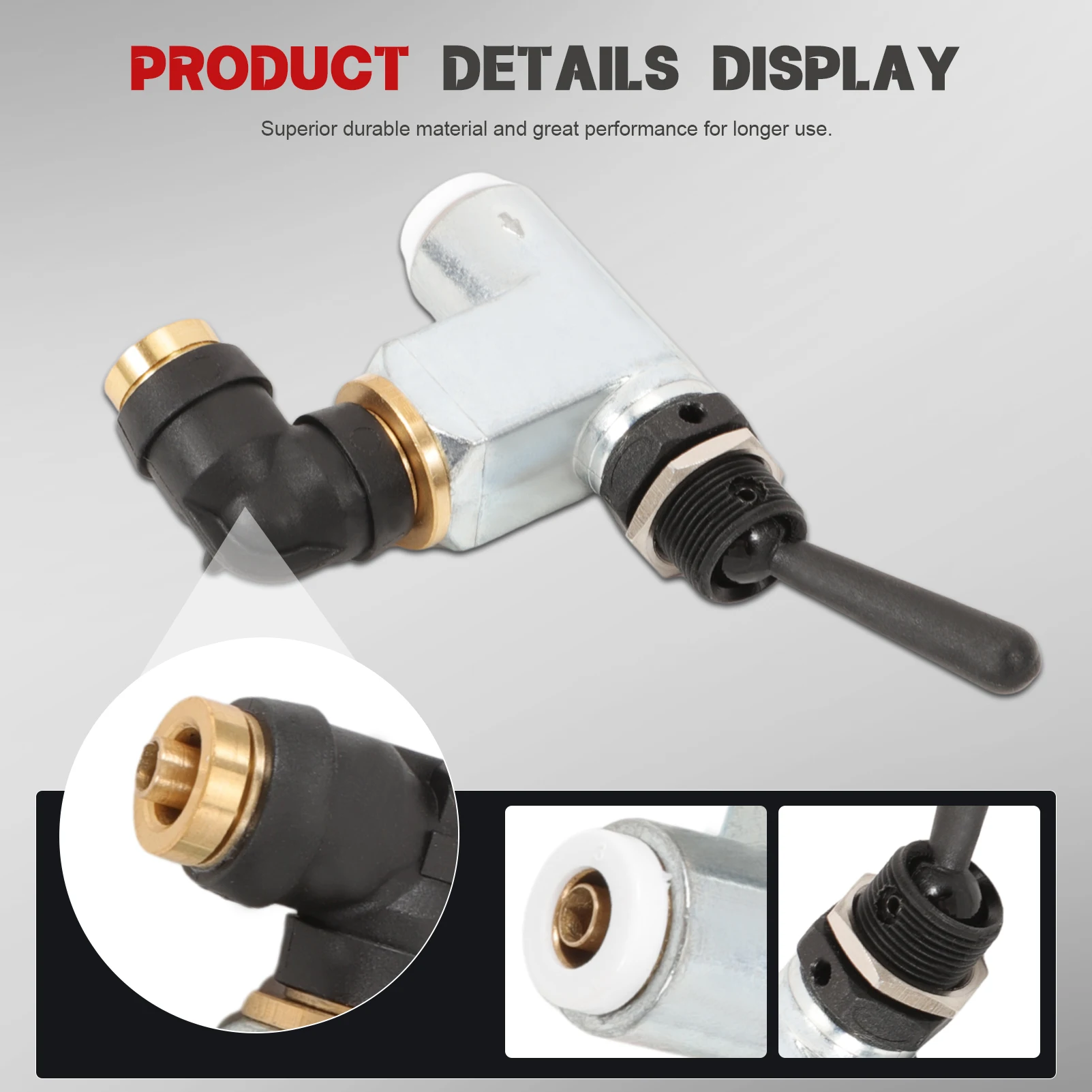 

Воздушный тумблер Пневматический регулирующий клапан BA14500 для грузовика Peterbilt Замена