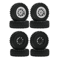 Aluminum Alloy MN D90 MN98 MN99S MN45 MN82 WPL C14 C24 C34 B14 B16 B24 B36 70mm Tire Tyres Wheel RC Car Upgrades Parts