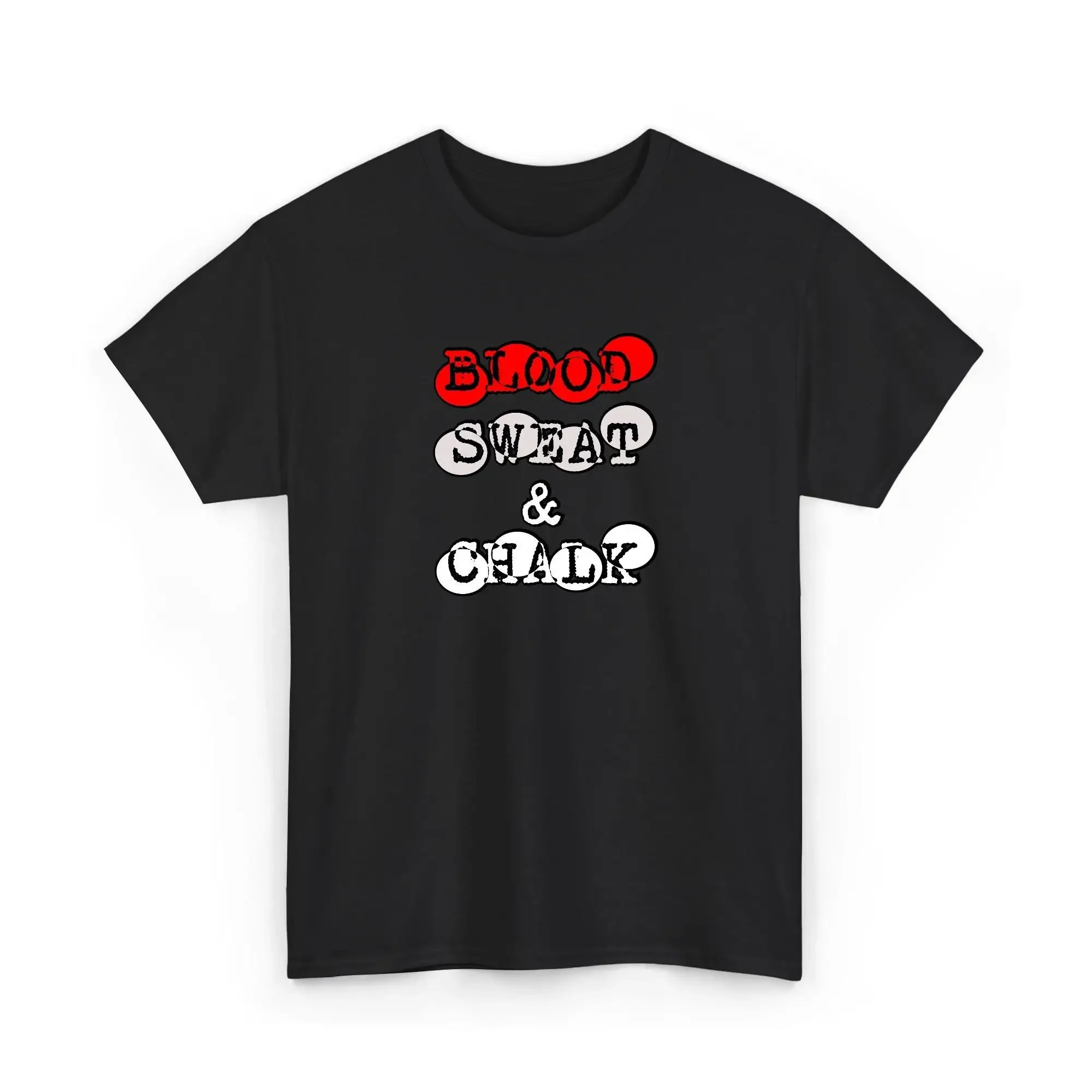 Blood Sweat Chalk T-Shirt für Fitness-Enthusiasten, Workout-Motivation, Powerlifting, Gewichtheben-Bekleidung
