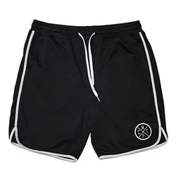 Summer thin breathable lace young men's comfortable sports training shorts
