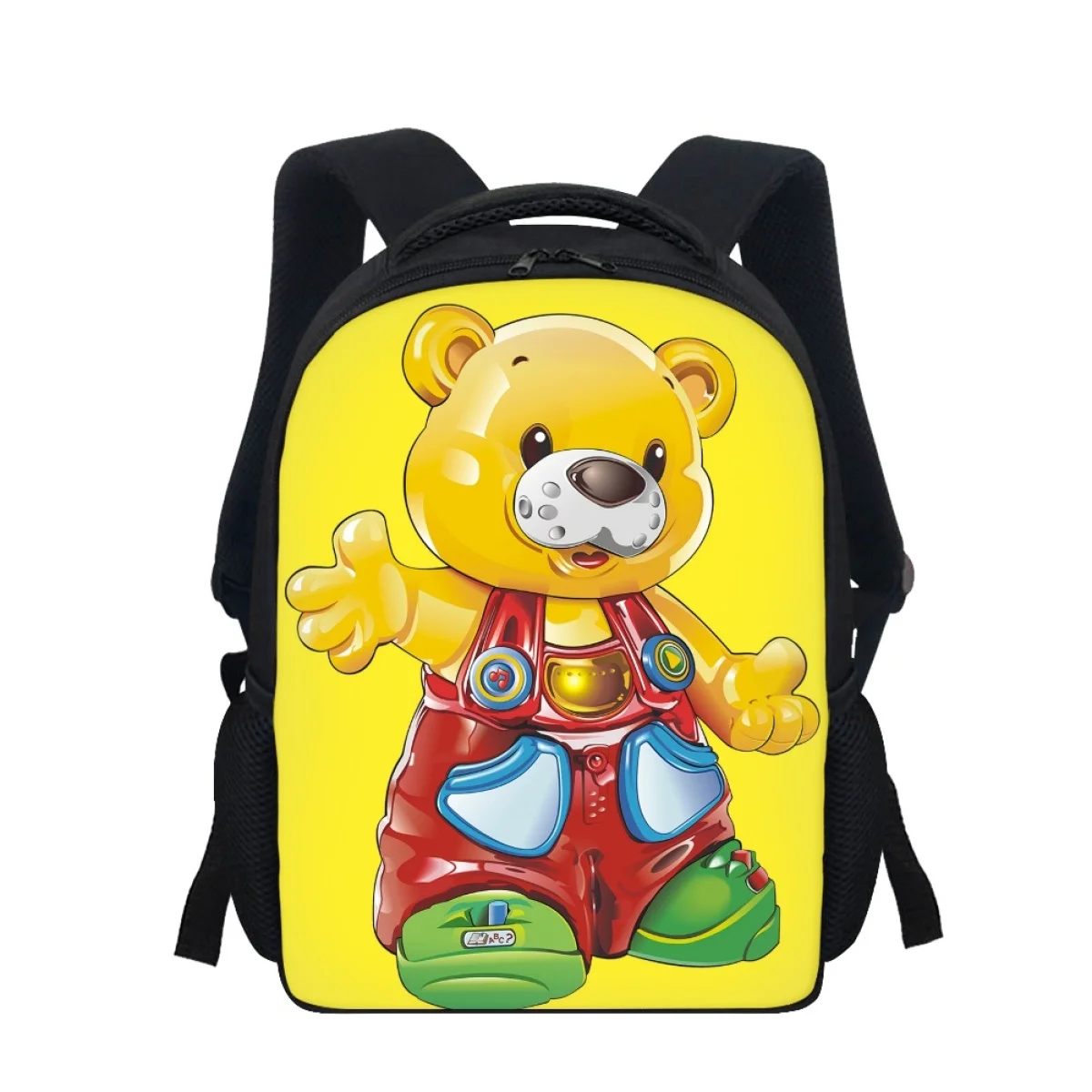 Fashion Cute Bear Print Toddlers Backpack Small Children School Bags Baby Boys Girls Kindergarten Book Bag Casual Kids Gift Bags