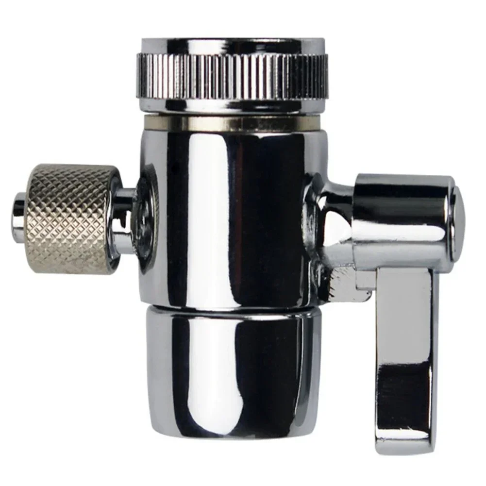 1pc Faucet Diverter Valve M22 Silver Above Counter Water Filter For 1/4\