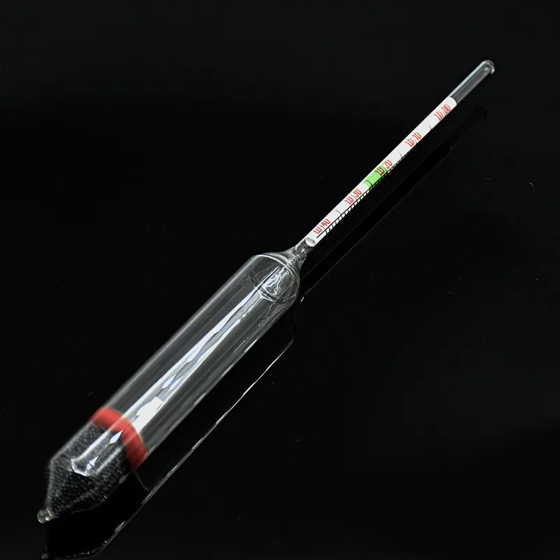 Seawater Density Meter 1.000-1.040 Seawater Salinity Meter Baume Glass Hydrometer Densitometer Without Thermometer 5 / PK