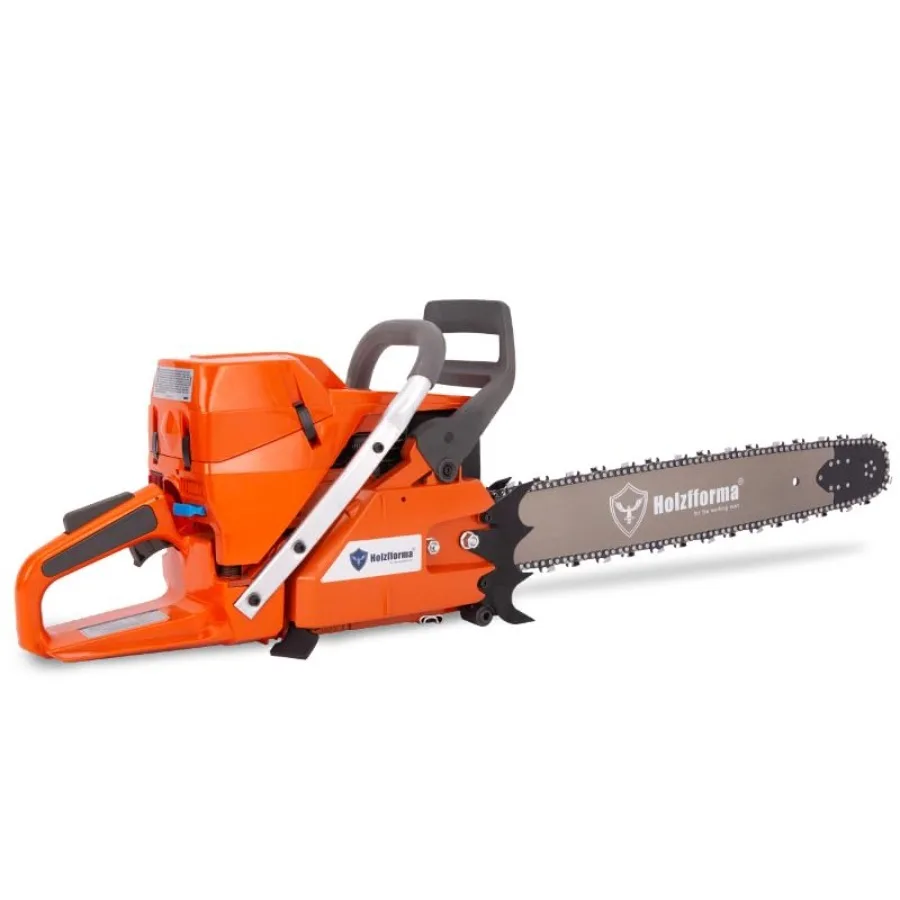 

93.6cc Holzfforma G395 5.2kw Chain Saw Power Head With 28inch .3/8'' Guide Bar and Chain