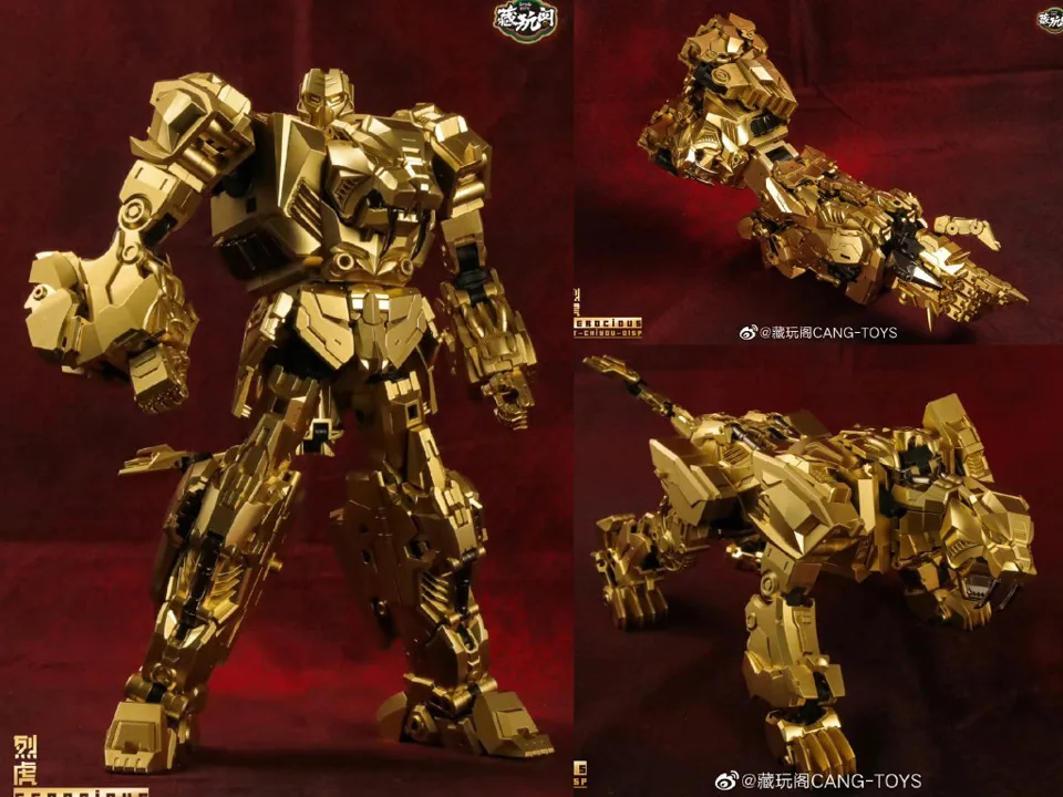 Cang Toys Transformatie CHIYOU Golden Rampage Tantrum Landbull G1 Serie Limited Edition Action Figure Vervorming Robot