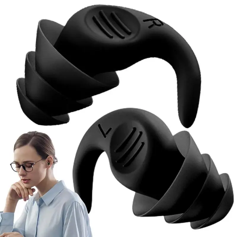 سدادات أذن للنوم للطائرة ، سدادات أذن ناعمة للسفر ، تقليل الضوضاء ، قطعة أثرية للطائرة ، القطار ، رحلة السيارة