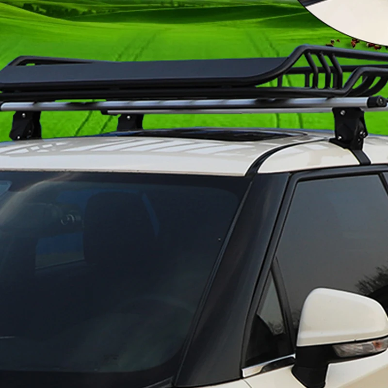 Car Trunk Frame Multifunctional Roof Box Frame Crossbar Modification Suitable for Car Pickup Truck Light Top Camper Suv Models