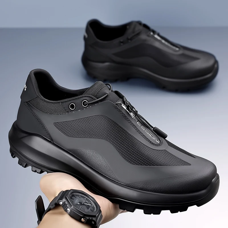 2025 New Men's Anti-Slip Wear-Resistant Hiking Shoes Fashionable Waterproof Outdoor Travel Shoes Casual Comfortable Women's Shoe
