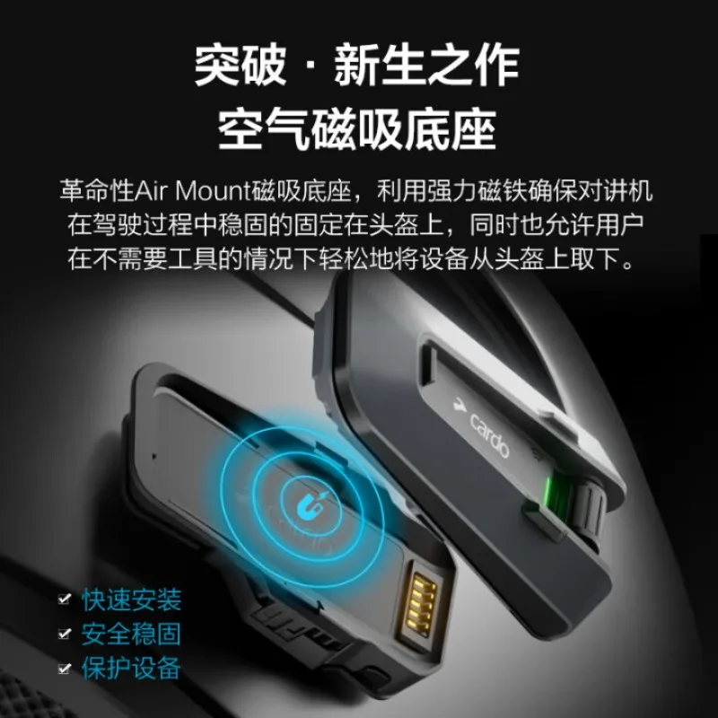 Bluetooth-Headset mit Helm