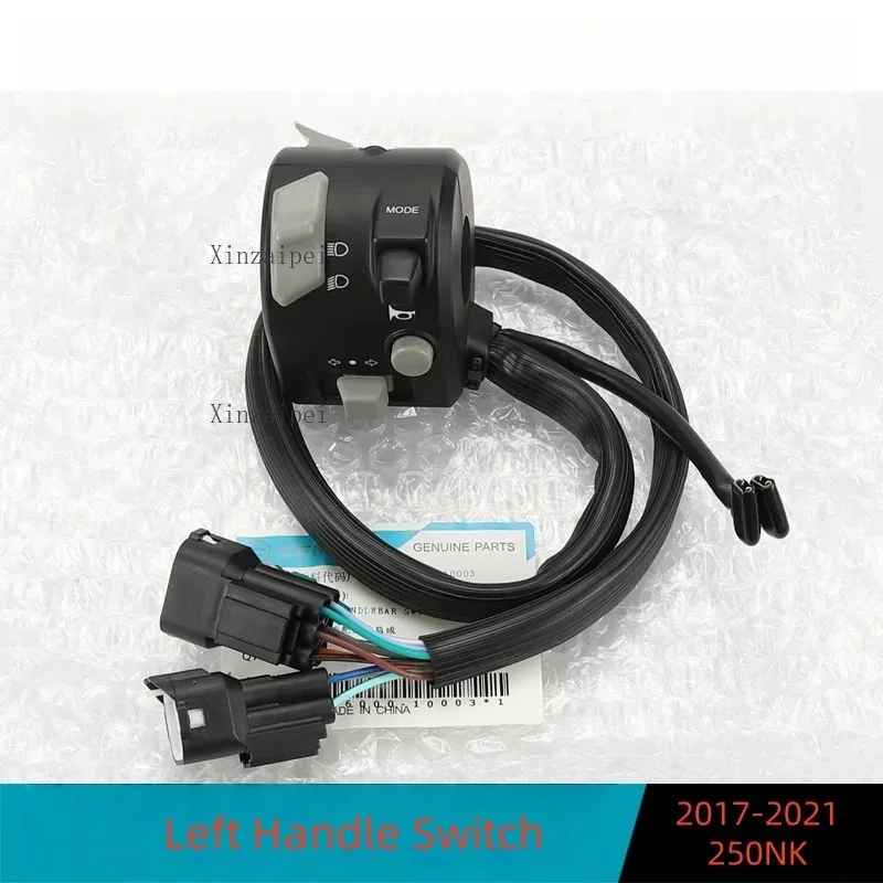 For CFMOTO 250NK Handle Switch Assembly 250 NK Motorcycle Accessories Igniter Handle Headlight Button Switch Moto Handlebar