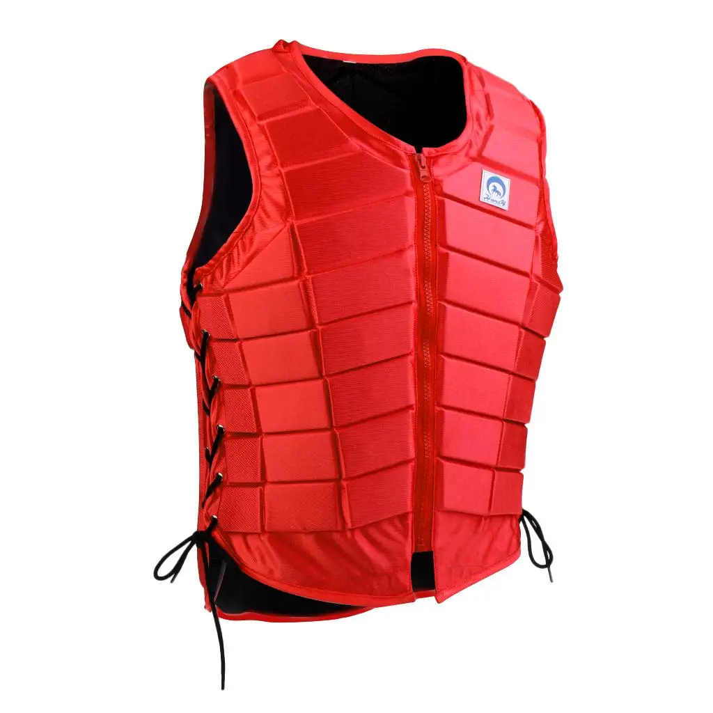 Equestrian Vest EVA Body Protector Horse Riding Vest for Kids and Adults Safety Riding Apparel Gear