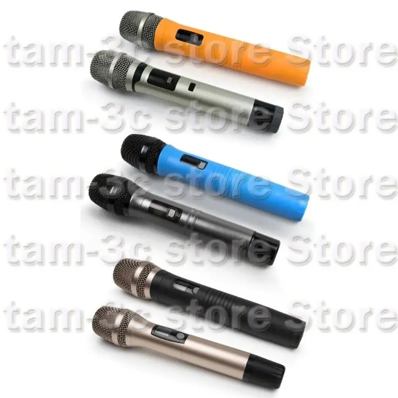 D0UA Silikonmikrofone Schutz mit Griffabdeckung und Windschild für den Außenbereich