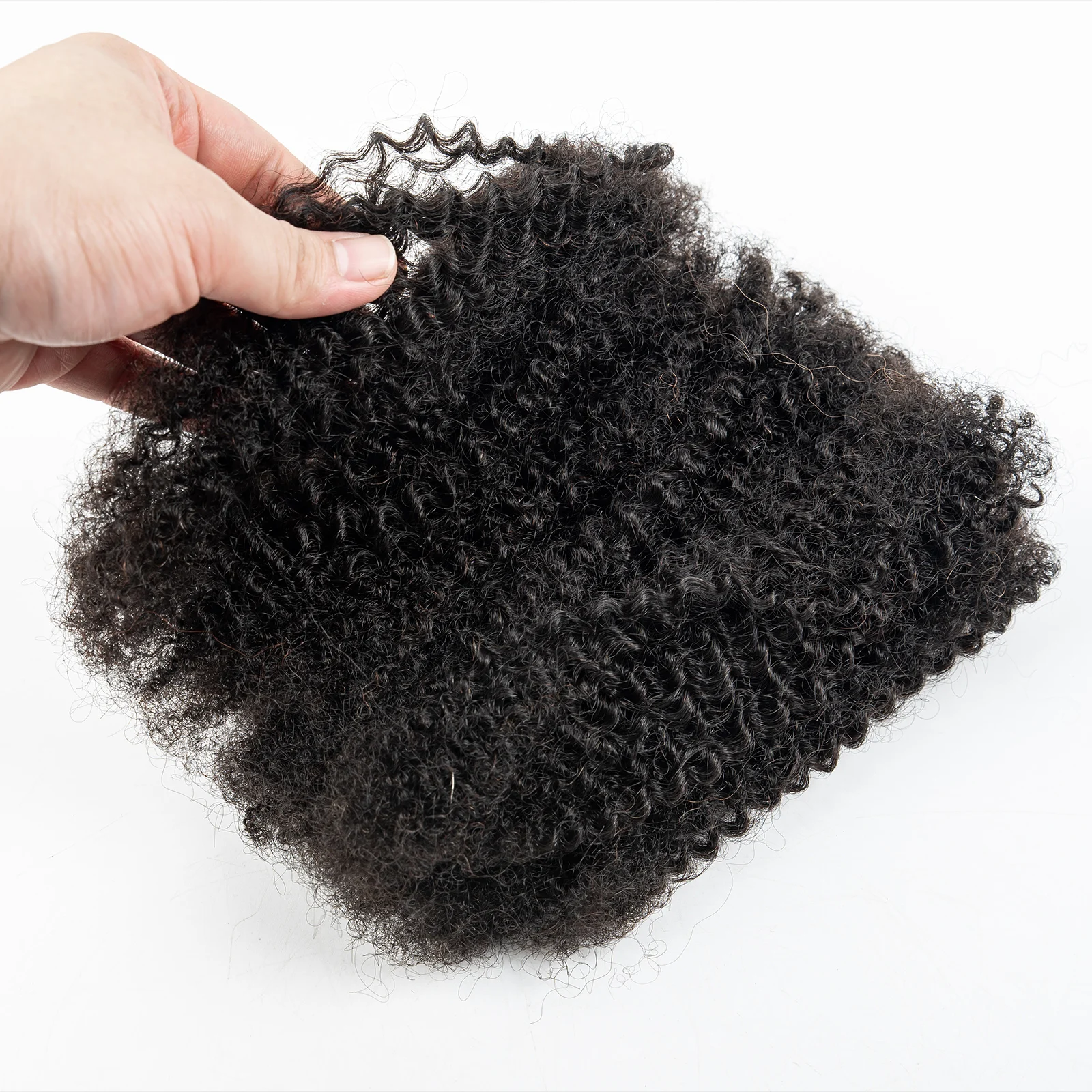 12in Afro Kinky Curly Bulk Hair for Micro Twist Natural Braiding Hair for Dreadlock Extensions Crochet Dreads Loc Twist Braids