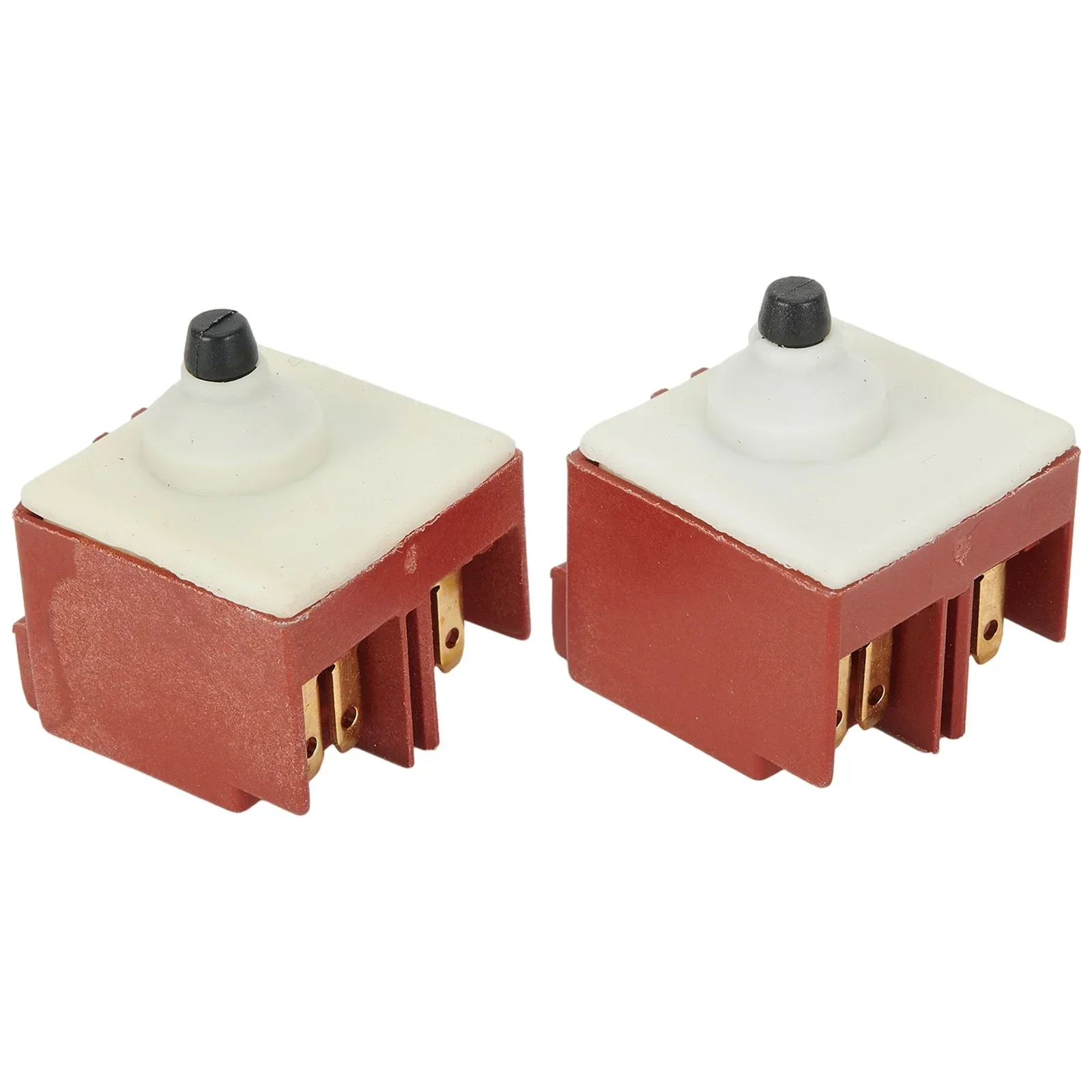 Amoladora angular, interruptor, amoladora angular para Bosch GWS6/8-100 TWS6600, accesorios de herramientas eléctricas, 250V, 5A, 2 uds., repuesto de amoladora angular