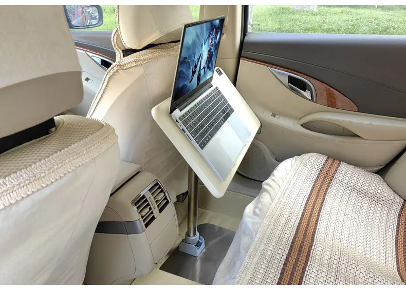 Car small dining table, writing desk, back seat, car small table, outdoor RV folding table