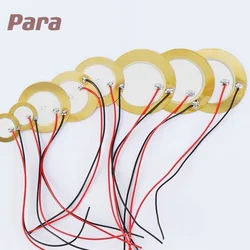 10PCS/LOT Buzzer chip Ceramic power generation chip Piezoelectric tweeter speaker Dia 20mm For Buzzer Loudspeaker