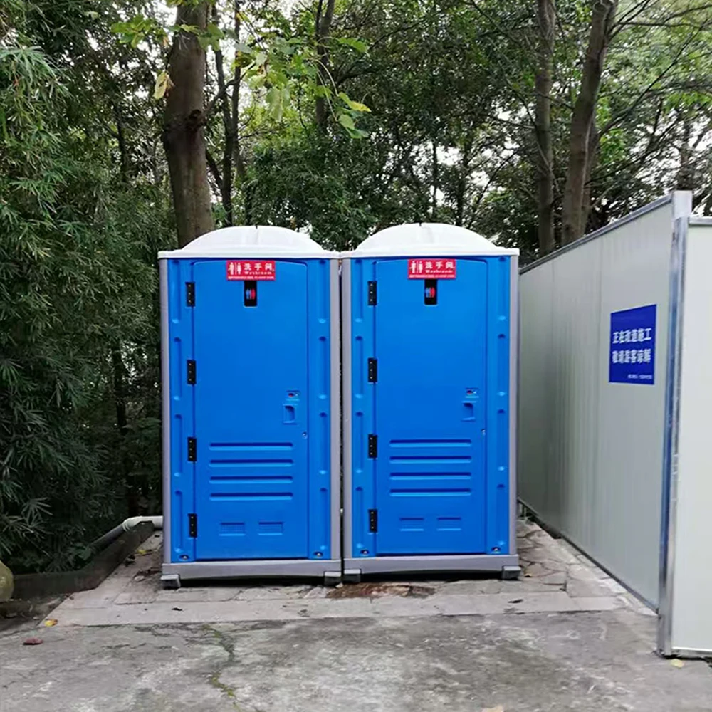 

Cheap Plastic Portable Toilet for Outdoor Events Camping Construction Site Durable Mobile Restroom