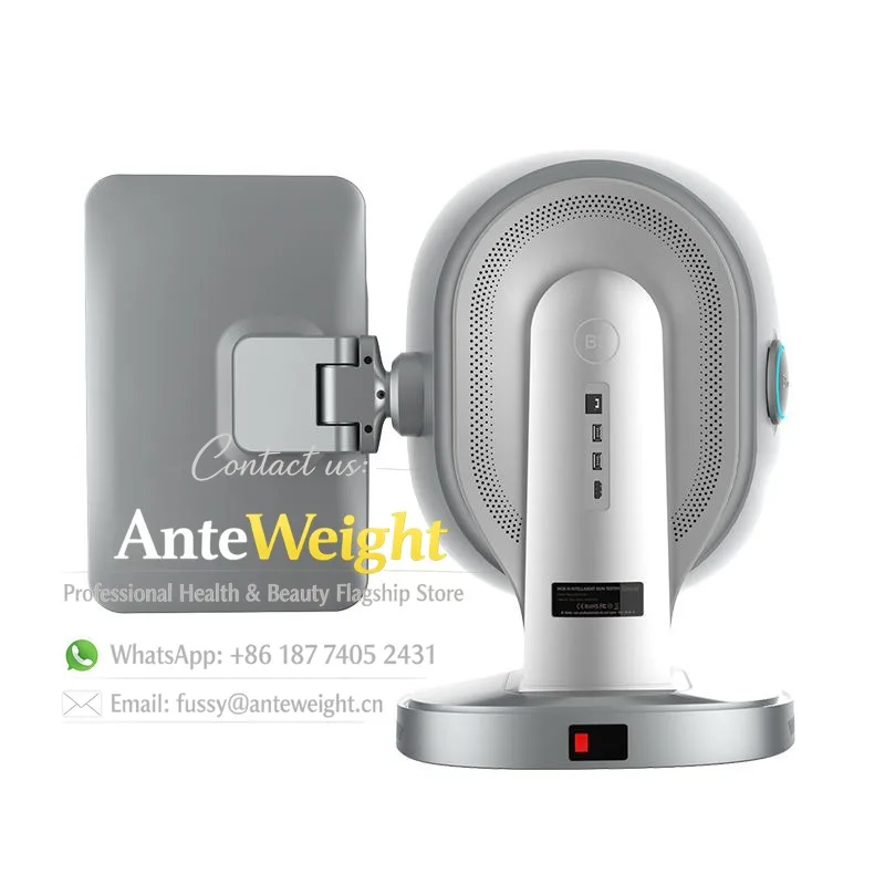 Smart Skin Analyzer 3D Intelligent Scanner 12M Pixel Automatic Face Recognition Magic Mirror Facial Detector