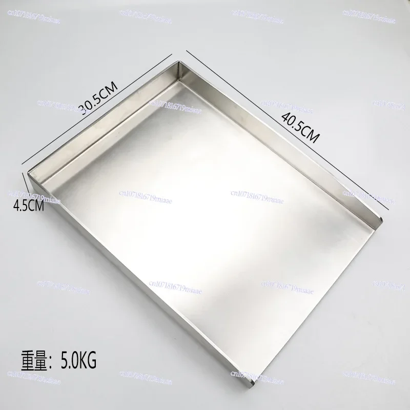Heavy Duty 304 Stainless Steel Baking Pan For Kitchen Baking Grilling And Food Preparation