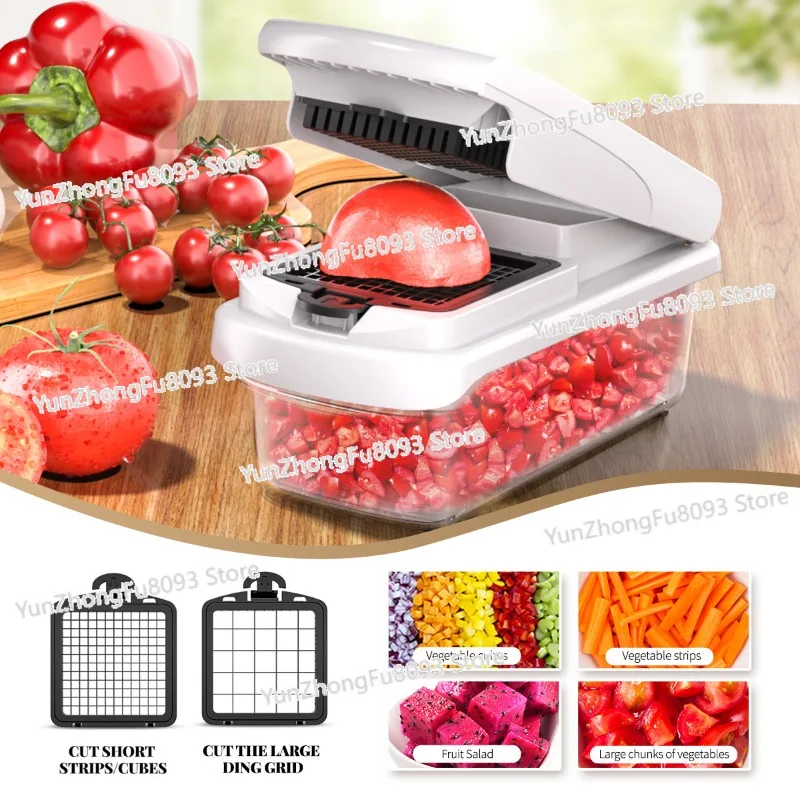 

New Multifunctional Vegetable Cutter Vegetable and Fruit Cutting Cutting Machine