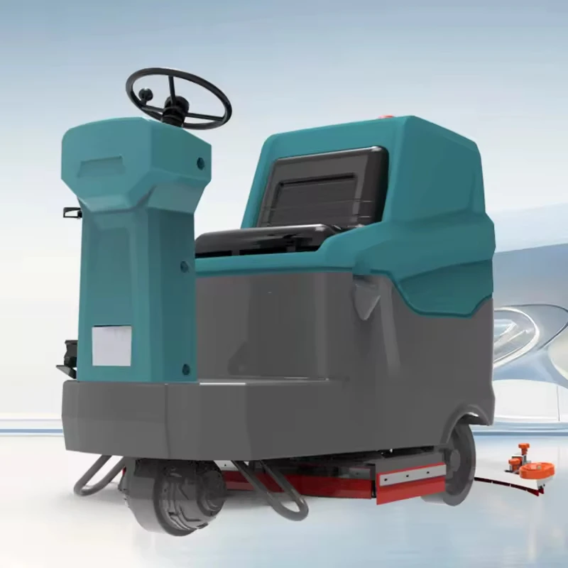 Commercial Cleaning Washing Equipment Motorized Hard Floor Cleaning Machine Industrial Floor Wash Machine Customized