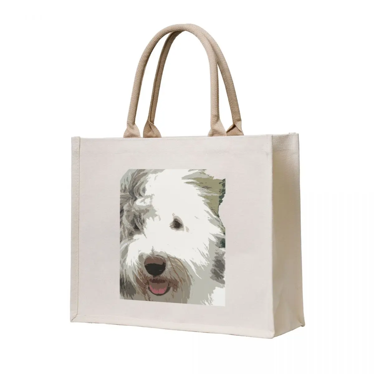 

Old English Sheepdog Tote Bag Handbags women Reusable bags the tote bag