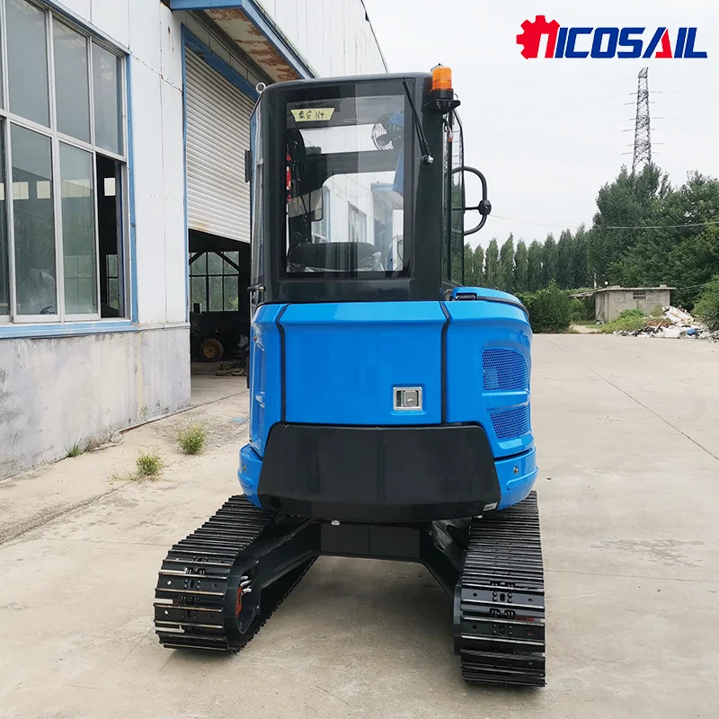 أفضل بيع حفر الخنادق الزاحف حقيبة صغيرة آلات تحريك الأرض 2.6 طن حفارة صغيرة هيدروليكية سعر حفار صغير #2